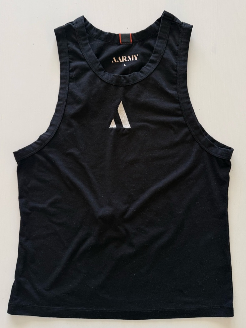 AARMY fitness black athletic tank top Size Large